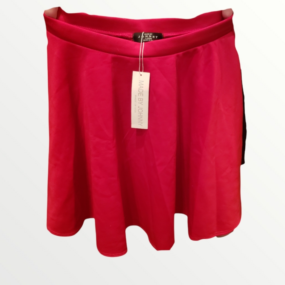 Red Mini Skirt